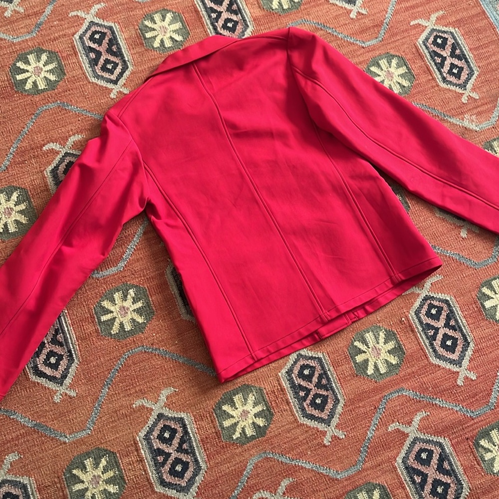 Caron Callahan crimson Tomo jacket size XS - Picture 6 of 6